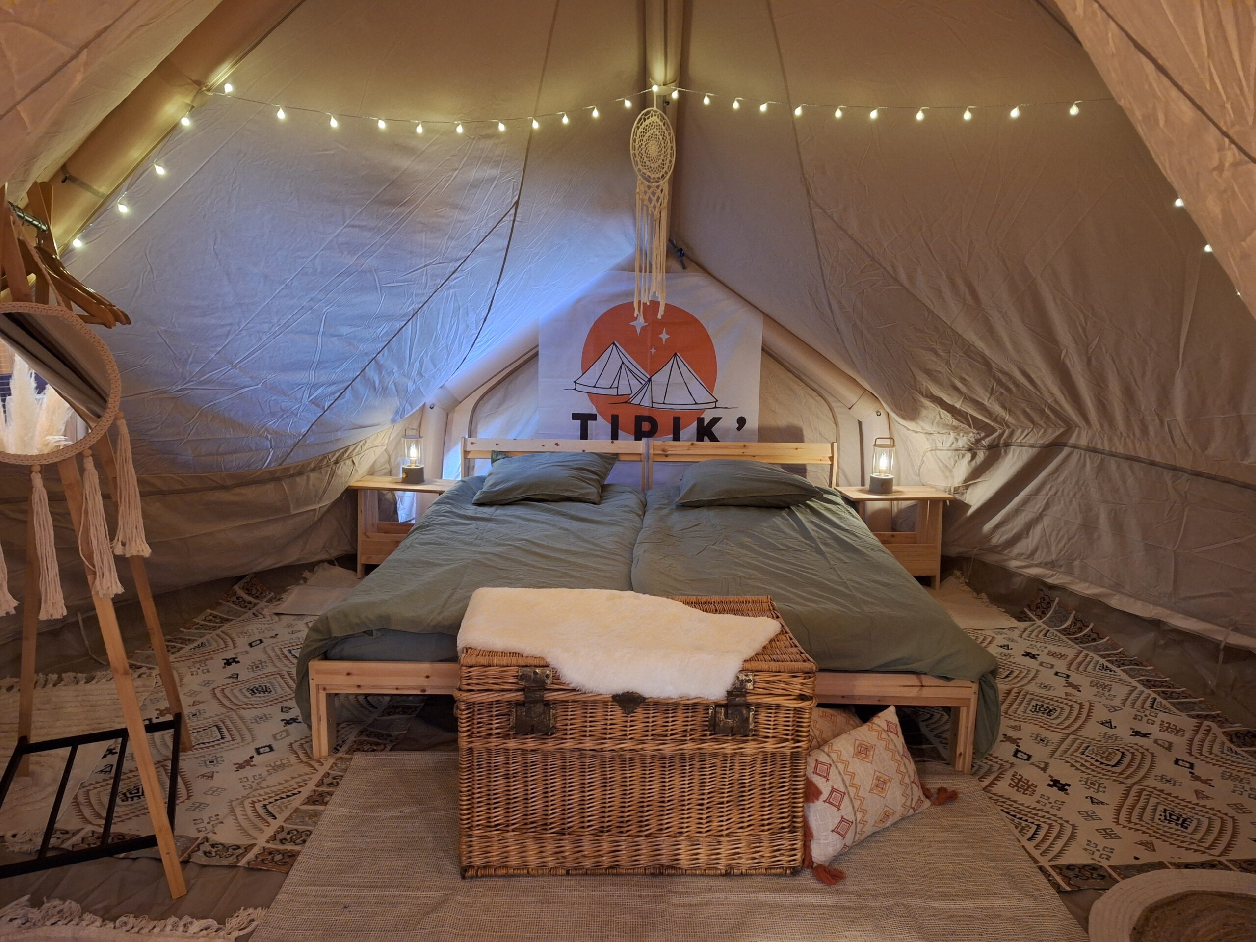 mariage hébergement location tente tipi